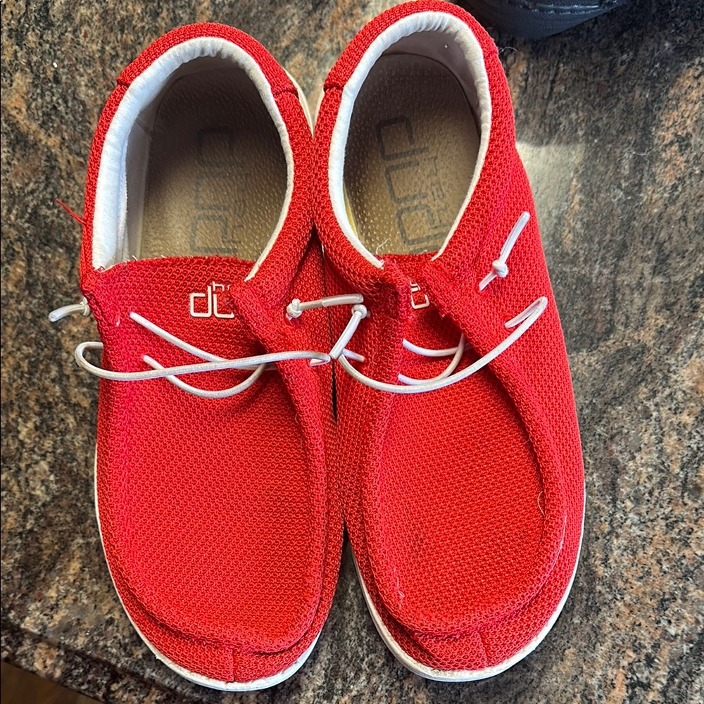 Kids Red Casual Shoes